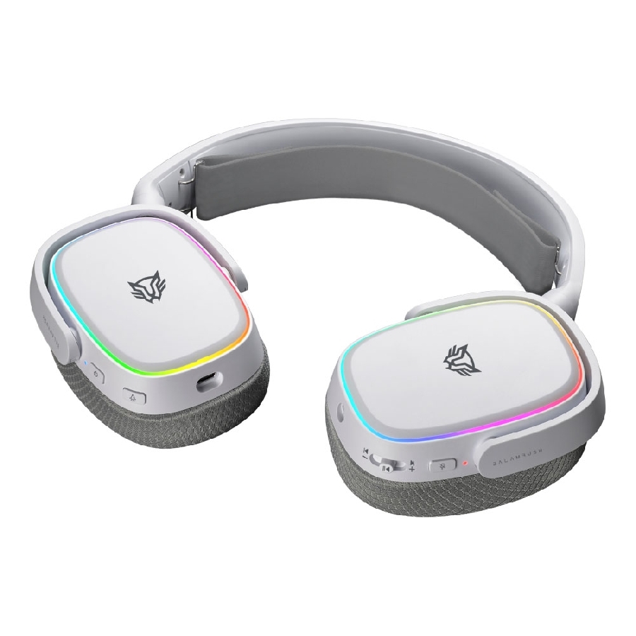 AUDIFONOS GAMER BALAM RUSH AEON HS999 / ALAMBRICA – BLUETOOTH / MICRFONO DESMONTABLE / CABLE 1.8 M / RGB / BATERIA 26 H / WIN