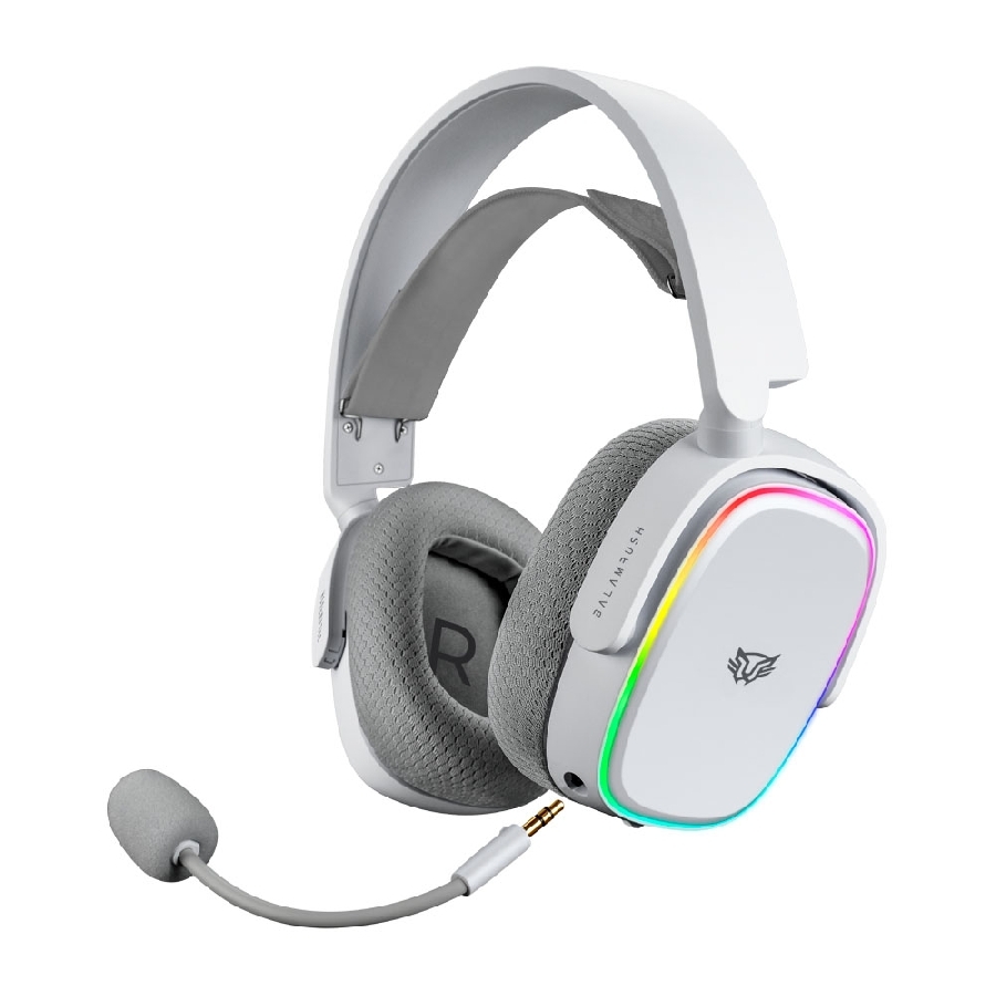 AUDIFONOS GAMER BALAM RUSH AEON HS999 / ALAMBRICA – BLUETOOTH / MICRFONO DESMONTABLE / CABLE 1.8 M / RGB / BATERIA 26 H / WIN