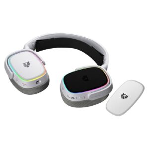 AUDIFONOS GAMER BALAM RUSH AEON HS999 / ALAMBRICA – BLUETOOTH / MICRFONO DESMONTABLE / CABLE 1.8 M / RGB / BATERIA 26 H / WIN