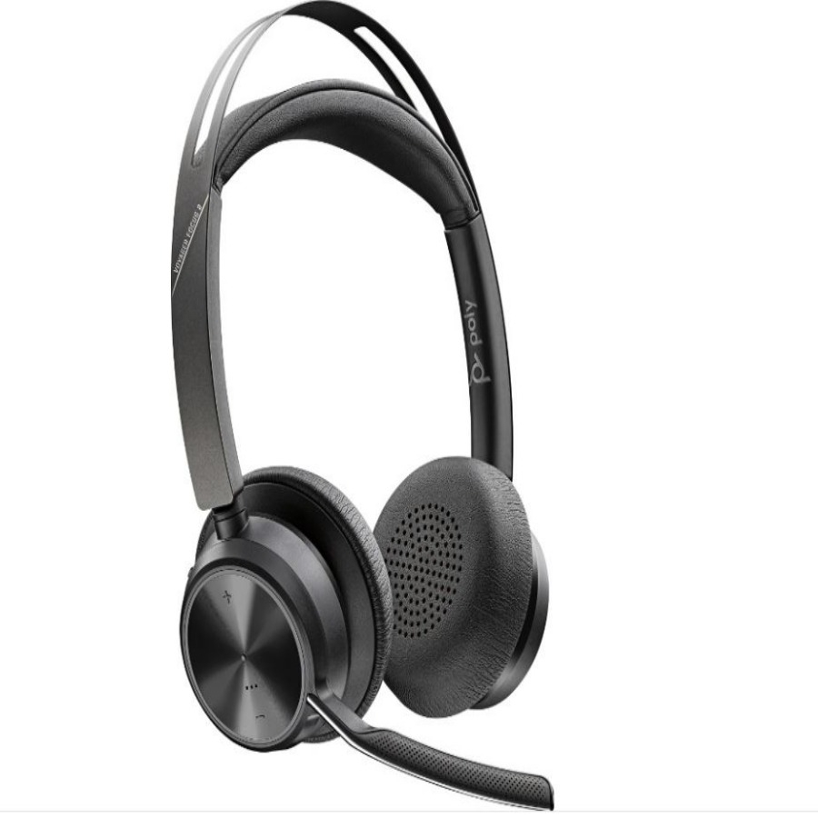 DIADEMA HP POLY 9T9J6AAAC3 VOYAGER FOCUS 2 UC/ VERSION MICROSOFT TEAMS BLUETOOTH DONGLE USB-A CONEXION DE HASTA 2 DISPOSITIVO