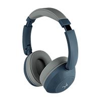 AUDIFONOS ON-EAR INALAMBRICOS PLEGABLES MANOS LIBRES CON BT PERFECT CHOICE SOUNDIA – AZUL - Perfect Choice