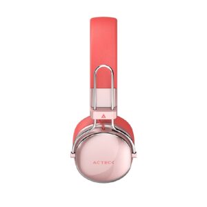 AUDIFONOS ACTECK LUXE CHIC HP710 / DIADEMA / INALAMBRICOS / BT 5.4 / MICROFONO OMNIDIRECCIONAL / 20 HZ A 20 KHZ / BATERIA 30 