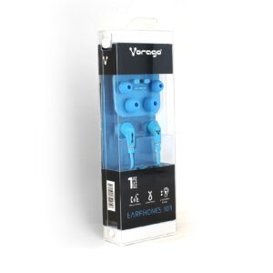 AUDIFONOS VORAGO EP-103 AZUL 3.5MM - Vorago