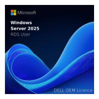 1 PAQUETE DE RDS PARA USUARIOS REMOTOS / WINDOWS SERVER 2025 / ESTANDAR O DATACENTER / LICENCIA FISICA / POR CADA USUARIO REM