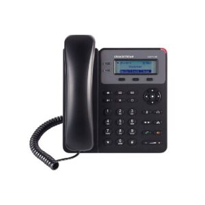 TELEFONO IP GRANDSTREAM GXP1610 / 1 CUENTA SIP 1 LINEA 2 PUERTOS 10/100 CONECTOR RJ9 COMPATIBLE CON EHS PANTALLA LCD RETROILU