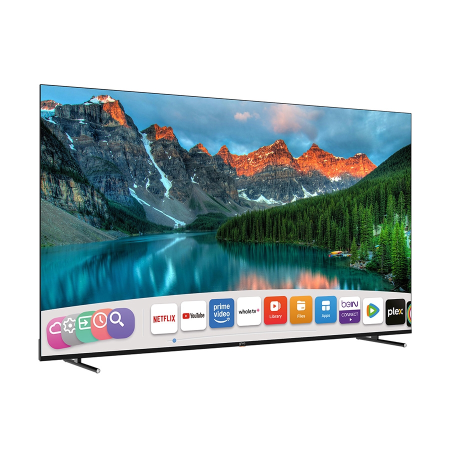TELEVISION SMART GHIA WHALE TV 75 PULG UHD 4K, WIFI, RJ45,3 HDMI,2 USB, RCA, OPTICO, DOLBY AUDIO - Ghia