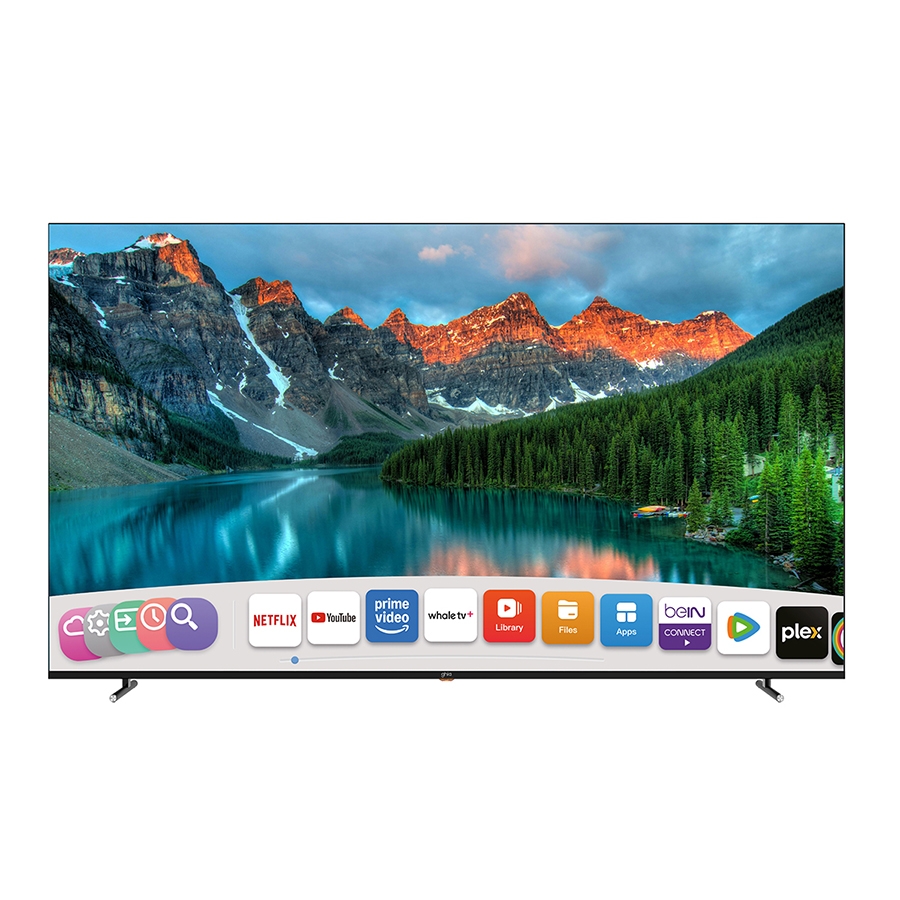 TELEVISION SMART GHIA WHALE TV 85 PULG UHD 4K WIFI, RJ45,3 HDMI,2 USB, RCA, OPTICO, DOLBY AUDIO - Ghia
