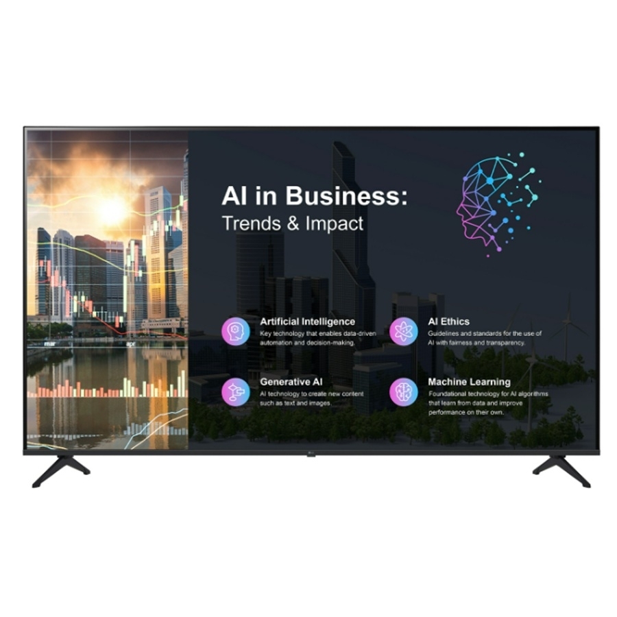 TELEVISION LED LG 86 PLG UHD TV SIGNAGE 300 NITS 16/7 WEBOS 25 8MS 60HZ AUDIO 10W X 2 SMART HOME , NAVEGADOR WEB, HDMI 2.0 US