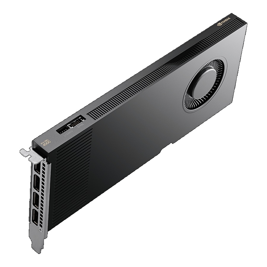 TARJETA DE VIDEO PNY NVIDIA RTX PRO 4000 BLACKWELL /24GB/GDDR7/4X DP 2.1/ PCIE 5.0 /GAMA ALTA/DISEÑO - Pny