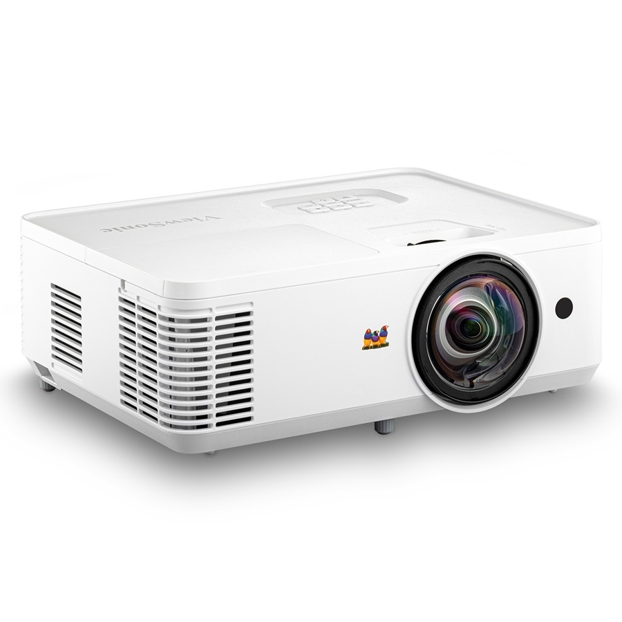 VIDEOPROYECTOR VIEWSONIC DLP PS502W WXGA (1280X800) /TIRO CORTO /4000 LUMENS / HDMI X 2/ VGA IN/ VGA OUT/ USB-A/ RS-232 / 12,