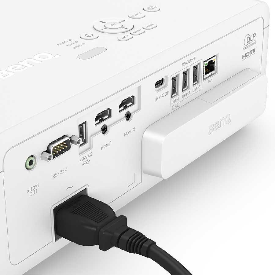 VIDEOPROYECTOR BENQ EH700 DLP 4000 LUM HD 1920X1080 LASER HASTA 20000 HRS HDMI 2.0X2 RJ45X1 USB TIPOAX3 USB TIPO CX1 BOCINA 1
