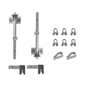 Kit de Línea de Vida para Torres STZ35G y STZ45G hasta 45 metros de altura. - SYSCOM TOWERS