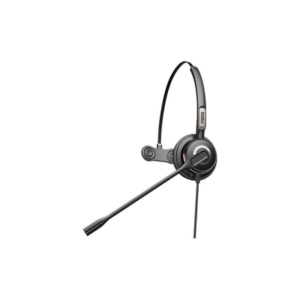 Diadema monoaural con tecnología antishock para teléfonos IP FANVIL y Polycom con micrófono de cancelación de ruido, larga du