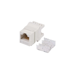 Módulo Jack Keystone Cat5e con Terminación en Ángulo 180 – Color Blanco - LINKEDPRO BY EPCOM