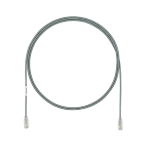 Cable de Parcheo TX6, UTP Cat6, Diámetro Reducido (28AWG), Color Gris, 1.52 Metros (5 Pies) - PANDUIT