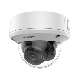 Domo TURBOHD 4K (8 Megapixel) / Lente Mot. 2.7 a 13.5 mm / 40 mts IR EXIR / IP67 / 12 Vcc / 24 VCA / TVI-AHD-CVI-CVBS / 9 a 1