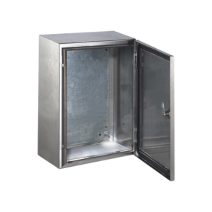 Gabinete de Acero Inoxidable IP66 Uso en Intemperie (600 x 800 x 200 mm) con Placa Interna Galvanizada. - PRECISION