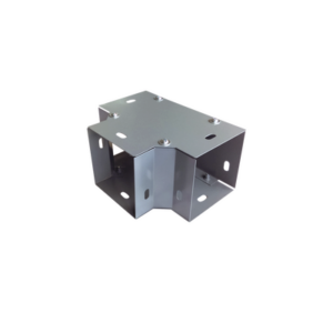 Derivación “T” horizontal 100 x 100 mm (3.94 x 3.94 pulg.), fabricado en lámina de acero al carbón - CHAROFIL