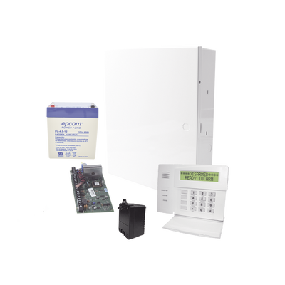 Sistema de Alarma VISTA48LA con 4 Zonas en Teclado, Incluye Batería y Transformador - HONEYWELL HOME RESIDEO