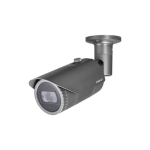 Cámara Bala Híbrida / AHD 2 Megapixel (1080p), 600TVL (CVBS)/ Lente Varifocal 3.2 – 10 mm / IR 30 m / IP66 / IK10 - HANWHA VI