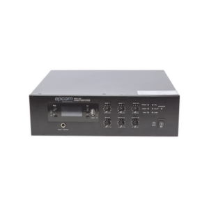Mini Amplificador de Audio Mezclador | 120W RMS | Sistema 70/100V | MP3 | Tuner | Bluetooth | Musica ambiental y Voceo - EPCO