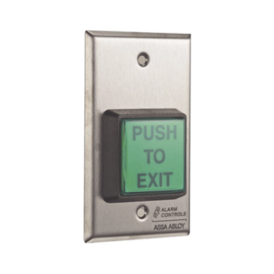 Botón de Salida de Acción Momentanea - ALARM CONTROLS-ASSA ABLOY