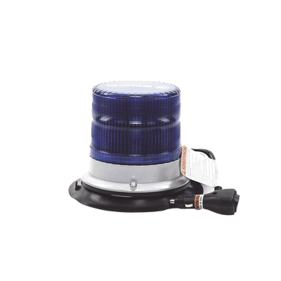 Baliza led pulso, 12-24vdc, 11 patrones de flash, montaje de imán de vacío, azul - ECCO