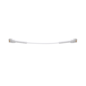 UniFi Ethernet Patch Cable Cat6 de 22 cm (8.66 pulgadas), Color Blanco - UBIQUITI