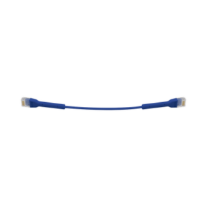 UniFi Ethernet Patch Cable Cat6 de 22 cm (8.66 pulgadas), Color Azul - UBIQUITI