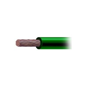 Cable de Cobre Recubierto THW-LS Calibre 6 AWG 19 Hilos Color Verde (Venta por Metro) - INDIANA