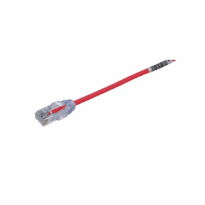 Cable de Parcheo TX6, UTP Cat6, Diámetro Reducido (28AWG), Color Rojo, 4.57 Metros (15 Pies) - PANDUIT