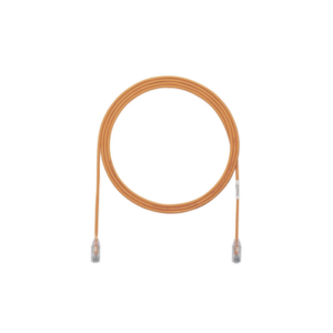 Cable de Parcheo TX6, UTP Cat6, Diámetro Reducido (28AWG), Color Naranja, 0.91 Metros (3 Pies) - PANDUIT