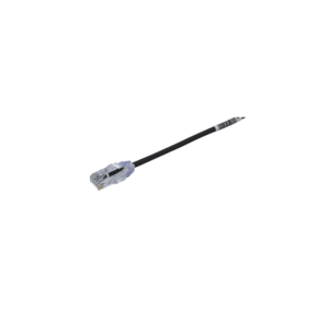 Cable de Parcheo TX6, UTP Cat6, Diámetro Reducido (28AWG), Color Negro, 16.76 Metros (55 Pies) - PANDUIT