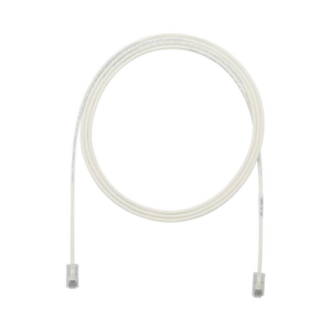 Cable de Parcheo UTP Cat6A, CM/LSZH, Diámetro Reducido (28AWG), Color Blanco Mate, 3.05 Metros (10 Pies) - PANDUIT