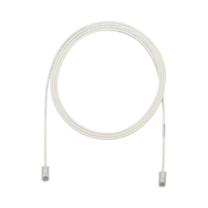 Cable de Parcheo UTP Cat6A, CM/LSZH, Diámetro Reducido (28AWG), Color Blanco Mate, 6.1 Metros (20 Pies) - PANDUIT