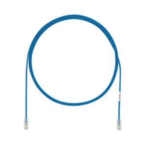 Cable de Parcheo UTP Cat6A, CM/LSZH, Diámetro Reducido (28AWG), Color Azul, 0.91 Metros (3 Pies) - PANDUIT