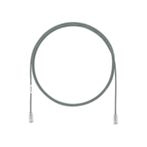 Cable de Parcheo UTP Cat6A, CM/LSZH, Diámetro Reducido (28AWG), Color Gris, 0.91 Metros (3 Pies) - PANDUIT