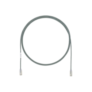 Cable de Parcheo UTP Cat6A, CM/LSZH, Diámetro Reducido (28AWG), Color Gris, 1.52 Metros (5 Pies) - PANDUIT