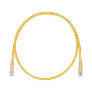 Cable de Parcheo TX6, UTP Cat6, 24 AWG, CM, Color Amarillo, 1.52 Metros (5 Pies) - PANDUIT