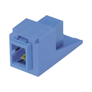 Módulo Acoplador SC Simplex, para Fibra Óptica Monomodo OS1/OS2, Tipo Mini-Com, Color Azul - PANDUIT