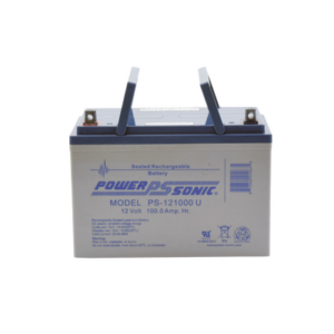 Batería 12V, 100AH, Para Respaldo, Tecnologías AGM/VRLA, 10-12 Años Vida Útil, Terminales U, Reconocida UL - POWER SONIC