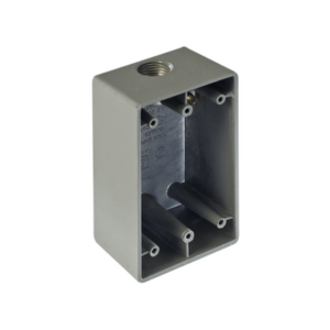 Caja Condulet FS de 3/4″ ( 19.05 mm) con una boca a prueba de intemperie. - RAWELT