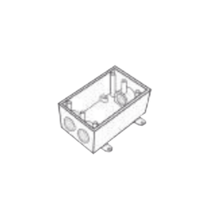 Caja Condulet FS de 3/4″ ( 19.05 mm ) con tres bocas a prueba de intemperie. - RAWELT