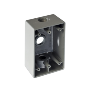Caja Condulet FS de 1/2″ (12.7 mm) con tres bocas a prueba de intemperie. - RAWELT