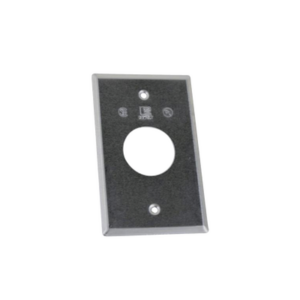 Tapa rectangular aluminio para contacto de 40.3 mm, tipo RR a prueba de intemperie. - RAWELT