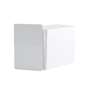 Paquete de 500 tarjetas de PVC UltraCard 30 mil CR80/ Diseñadas para impresión/ Sin Tecnología - HID