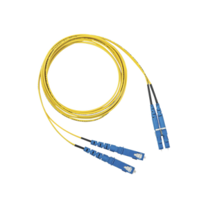 Jumper de Fibra Optica Monomodo 9/125 OS2, LC-SC Duplex, OFNR (Riser), Color Amarillo, 3 Metros (9.84 Pies) - PANDUIT