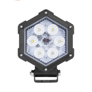 Luz de Trabajo Ultra brillante, 6 Led, 2200 Lumenes, 30 watts, 12-24 Vcc - EPCOM INDUSTRIAL SIGNALING