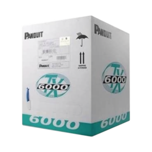 Bobina de Cable UTP 305 m. de Cobre, TX6000™ PanNet, Reelex, Blanco, Categoría 6 Mejorado (23 AWG), PVC (CMR, Riser), de 4 pa