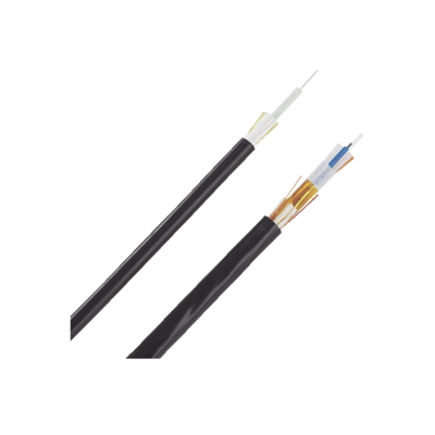 Cable de Fibra Óptica de 6 Hilos, Monomodo OS2, Interior/Exterior, Loose Tube 250um, No Conductiva (Dieléctrica), OFNR (Riser
